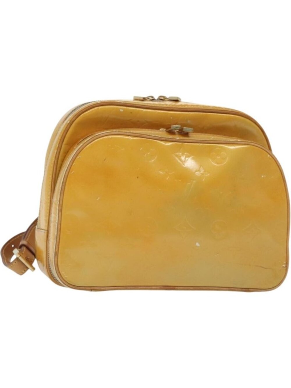 LOUIS VUITTON Monogram Vernis Marley Backpack Gris M91038